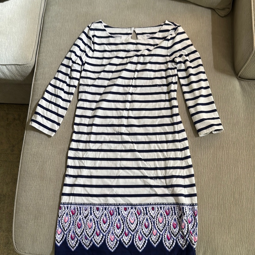 Lilly Pulitzer 3/4 sleeve cotton dress